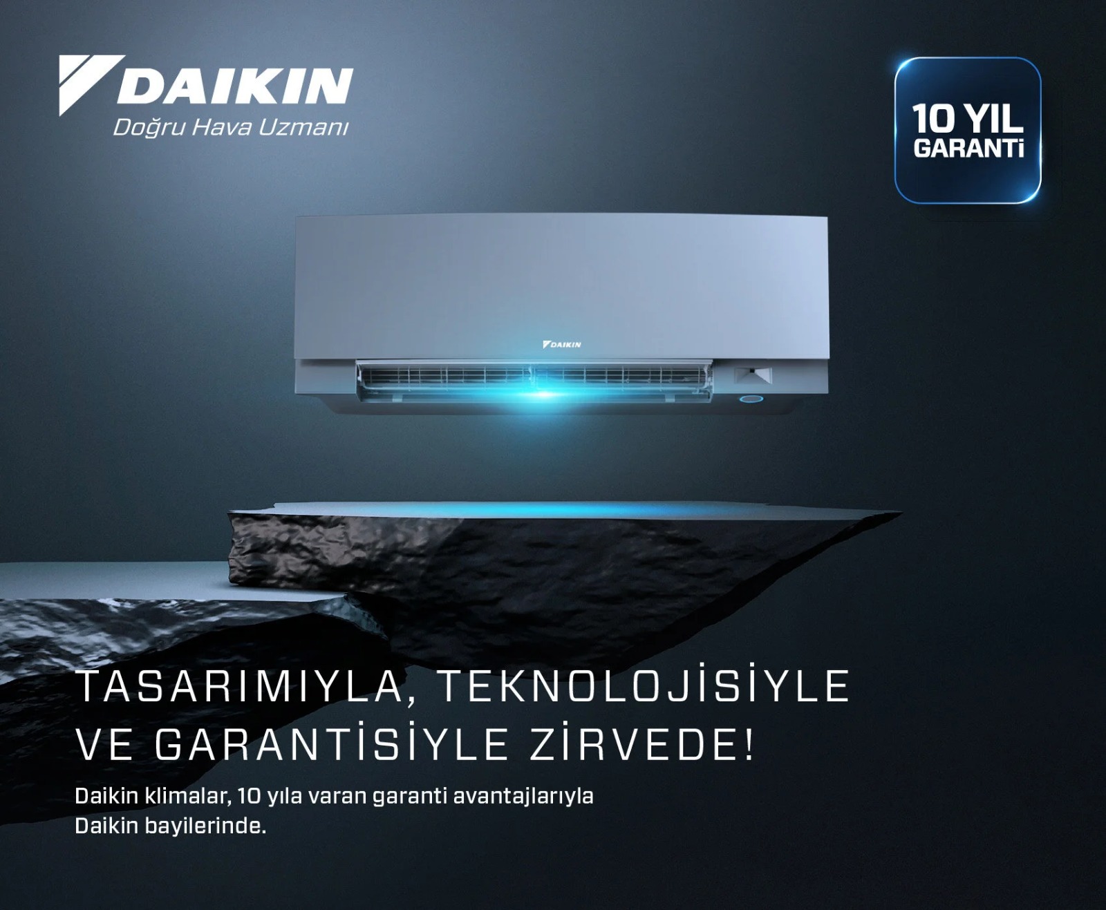 Daikin 10 Yıl Garanti